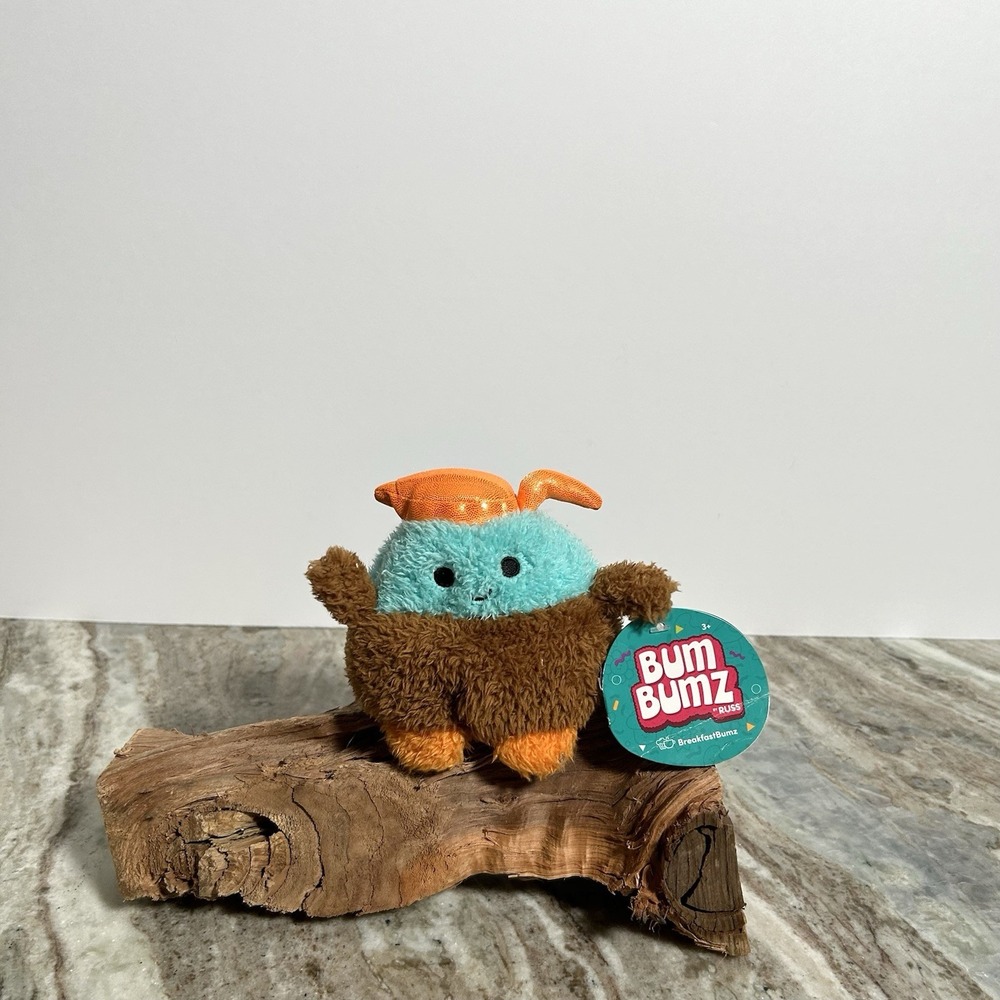 Jazwares BumBumz BreakfastBumz 4.5" Colton Coffee Pot Plush Toy 2023